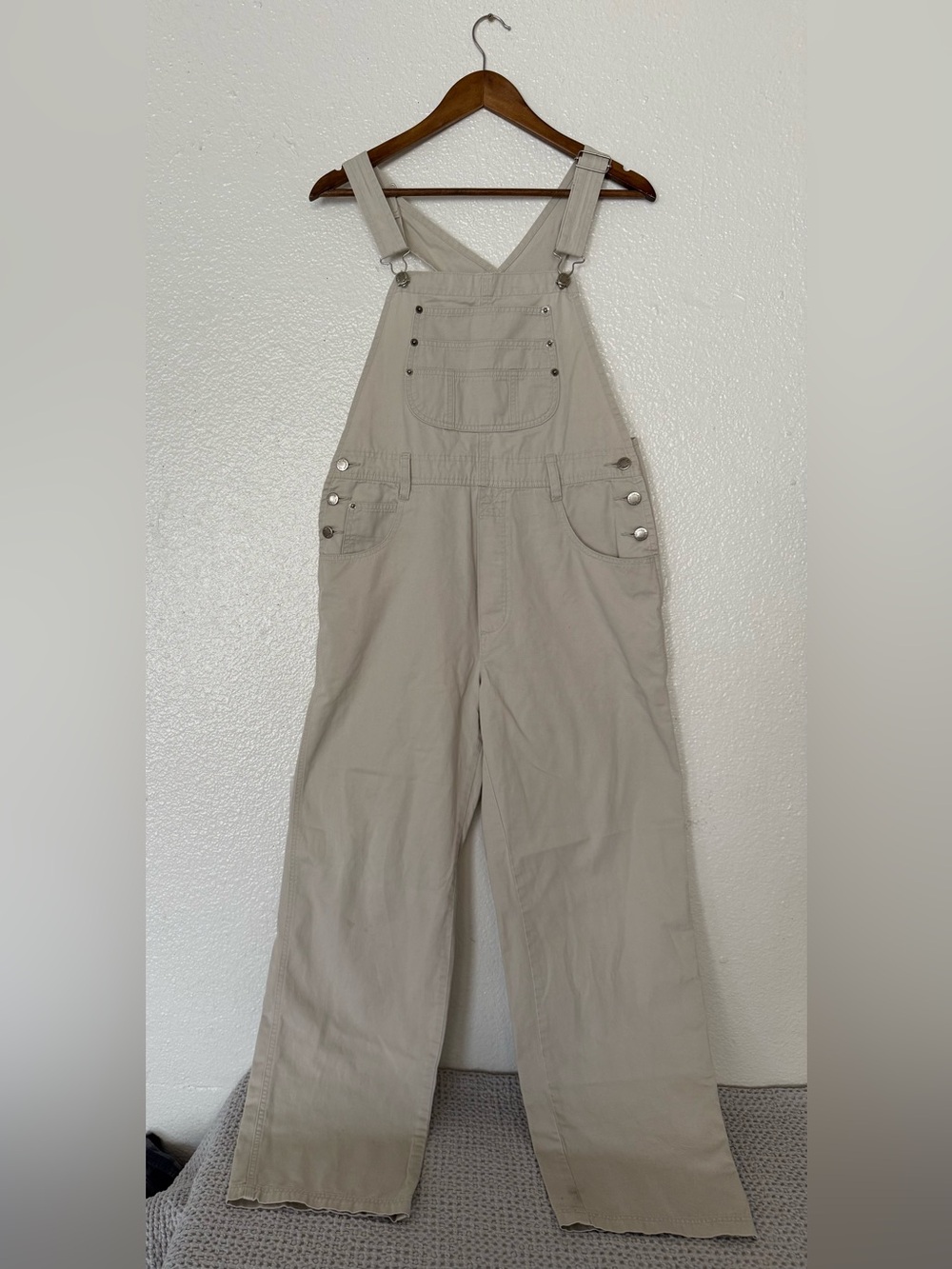 London London Women’s Beige Overalls - Relaxed Fit Size M Women’s